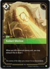 Riftbound Solari Shrine Rare