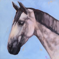 ORIGINAL Horse Oil Painting