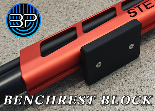 Benchrest foot block - , for