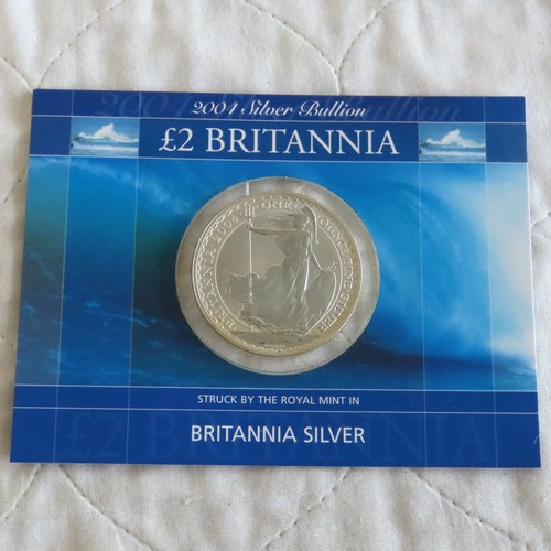 2004 silver 1oz britannia - 2004, £2