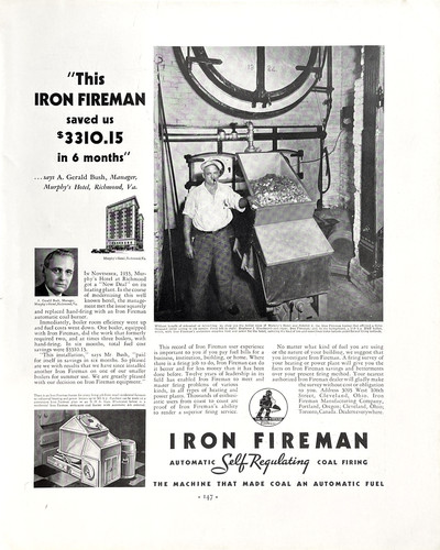 Iron fireman self - iron,