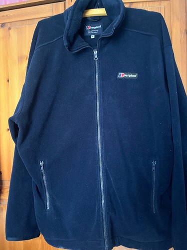 Vintage navy berghaus fleece - navy,