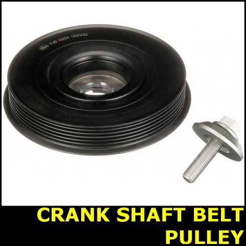 Crank shaft belt pulley - shaft,