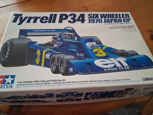Tamiya tyrrell p34 - tyrrell, wheeler