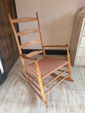 Pre-loved genuine '80's vintage maple Shaker rocking chair. Excellent condition