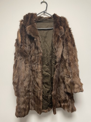 Vintage real musquash beaver - real, musquash/beaver