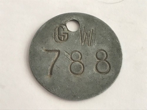 Colliery token tally - w,