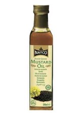 Natco Pure mustard Oil 250Ml  glass bottle hair growth PURE