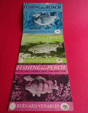 3X LATE EDITIONS OF FISHING WITH MR. CHERRY AND JIM BY BERNARD VENABLES