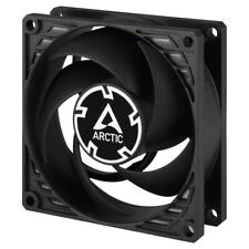 ARCTIC P8 Silent 80mm 8cm Black Quiet PC Case Fan 1600RPM 15.6CFM 12v 3-Pin