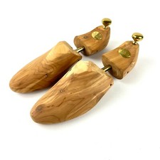 Harrod’s by Dunkelman's of London Vintage Wooden Shoe Trees Size Large 645