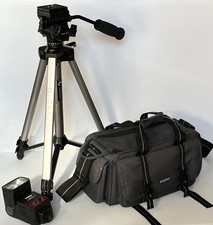 Photography Gear Bundle: Miranda Titan 606 Tripod, Photax Satchel, Cobra 700AF 