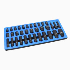 US PRO 1/2" Drive 35pc Impact