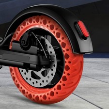 Solid Rubber 8 1/2 x 2 Tyre 8.5 Inch Red Xiaomi Mijia M365 Electric Scooter UK