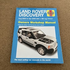 Land Rover Discovery Diesel (Aug 2004-Apr 2009) Haynes Repair Manual