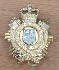 Royal Logistic Corps staybright cap badge