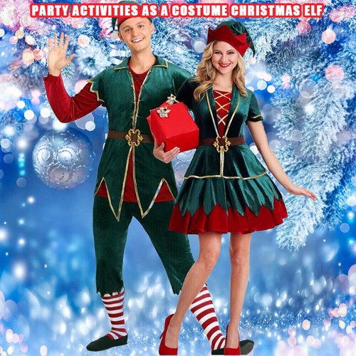 Adult elf costume christmas - adult,