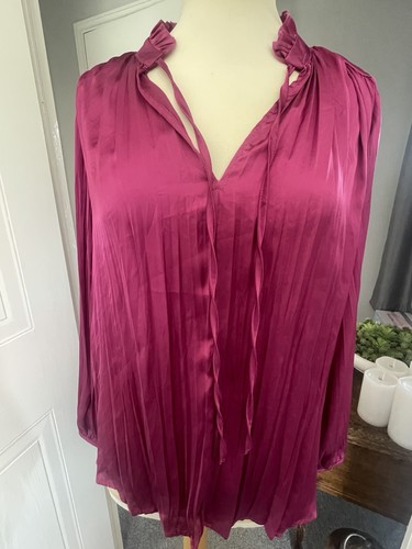 Next satin blouse - satin, 10