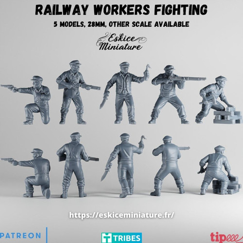 Western railway workers - railway,