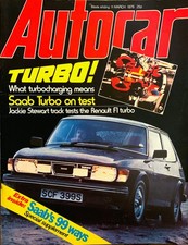 AUTOCAR MAGAZINE 11-MAR-78 - Saab 99 Turbo, Rolls-Royce Phantom Landaulette