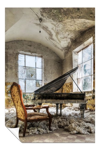 Old grand piano buidling - grand, &