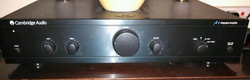 Cambridge audio amplifier top