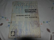 Workshop Manual Suzuki Outboard Motor  DT 70/100