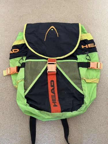 Vintage 1990 head backpack - vintage, 1990's