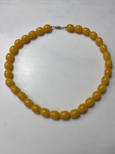 Vintage beaded baltic amber - vintage, 32