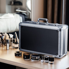 120 CD's Storage Holds CD Carry Storage Case Portable Aluminium Media Storage120