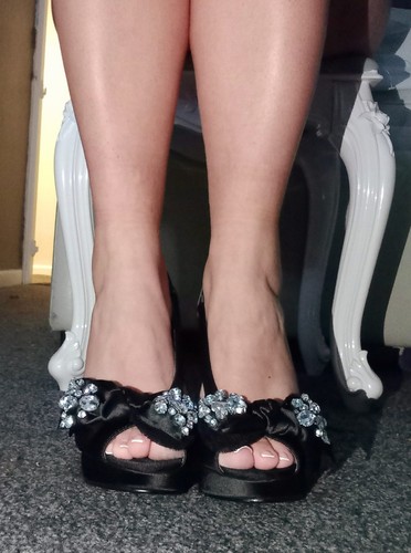 Black sexy bow - black, wedding