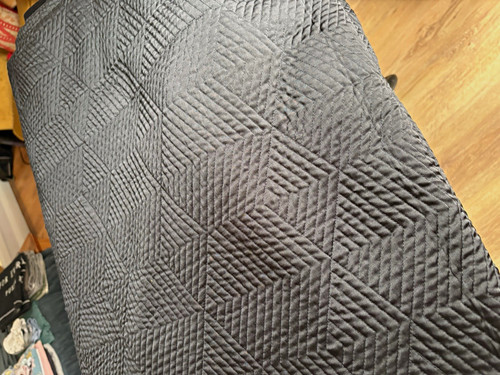 Zara home black quilted - zara,