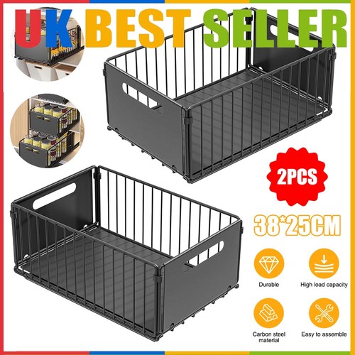 Pull out cabinet organiser - 2x,