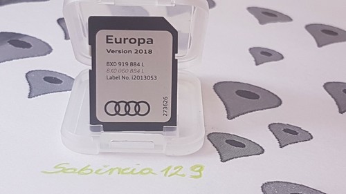 Genuine audi card rmc - sd,