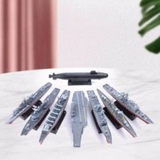 Set of 8 Assembled Warship