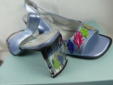 Very unusual Vintage sling backs from Bond Street with Encased Lucite heels