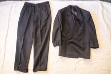 Vintage Men's Gruppo Formale Navy Suit – 38" Chest / 31" Inside Leg / 32" Waist