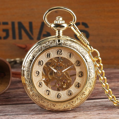 Half hunter gold mechanical - half,