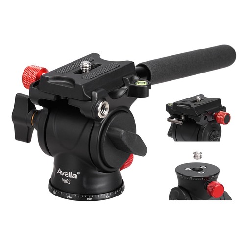 Avella tripod fluid - head, pan
