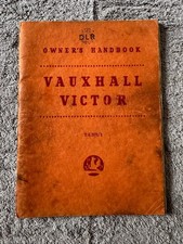 1957 Vauxhall Victor Motor Car