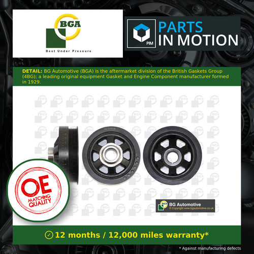 Crankshaft pulley fits - pulley,
