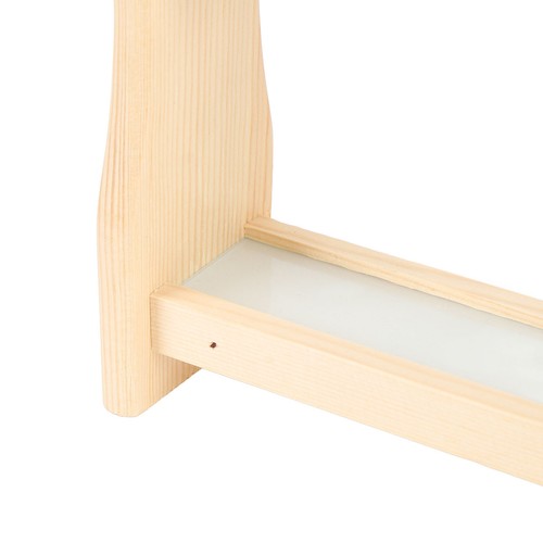 Wooden test tube - tube, rack