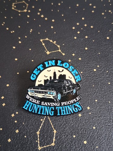 Supernatural enamel pin badge - enamel,