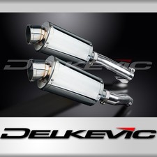 KAWASAKI Z1000SX ABS 2010-2019 225mm OVAL STAINLESS SILENCER EXHAUST KIT