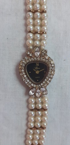 Lotus faux pearl - lotus, bracelet