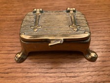 Vintage Solid Brass Trunk Claw