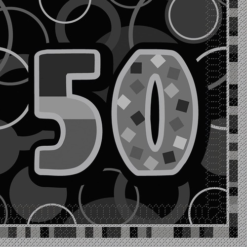 Black glitz numbered - numbered, birthday
