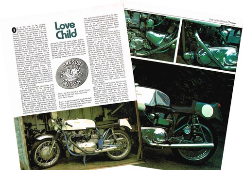 Old triton motorcycle article - triton,
