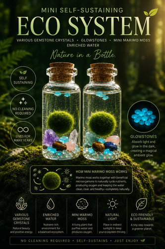 Mini marimo moss - mini,