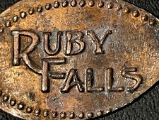 Ruby falls elongated penny - falls,